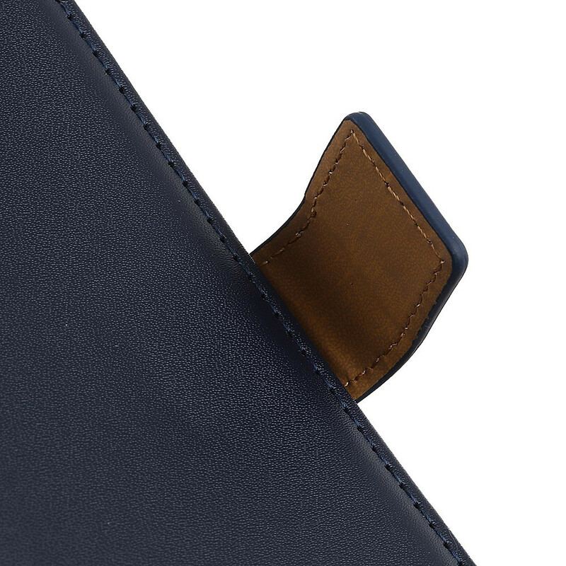 Capa Em Pele Para Samsung Galaxy M11 Couro Sintético Liso