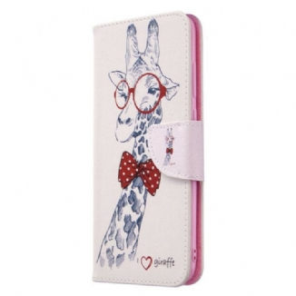 Capa Flip Para Samsung Galaxy M11 Girafa Inteligente