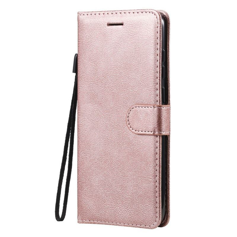 Capa Folio Para Samsung Galaxy M11 Couro Sintético Padrão