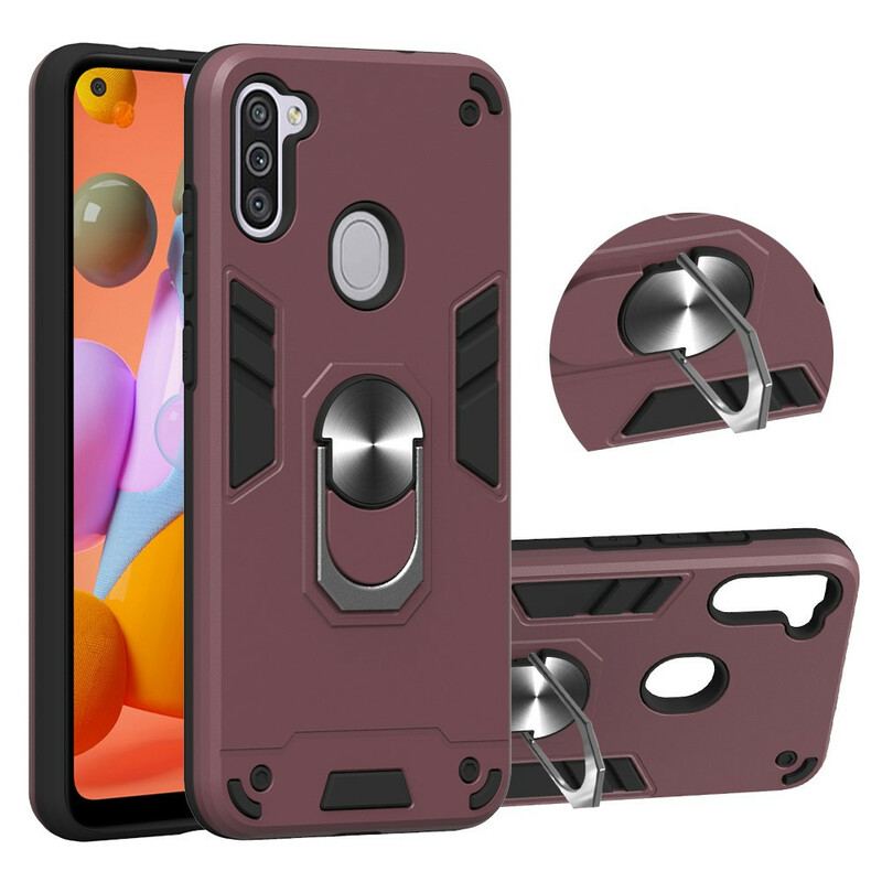 Capa Para Samsung Galaxy M11 Destacável Com Anel De Suporte