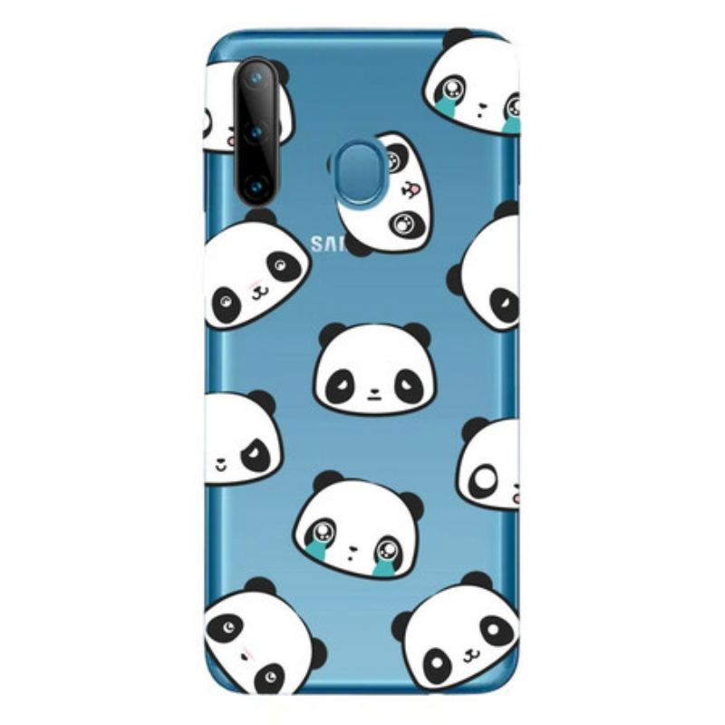 Capa Para Samsung Galaxy M11 Pandas Sentimentais Perfeitos