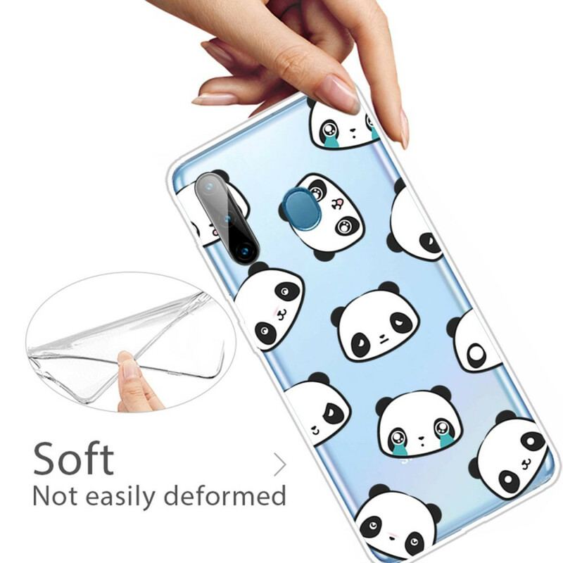 Capa Para Samsung Galaxy M11 Pandas Sentimentais Perfeitos