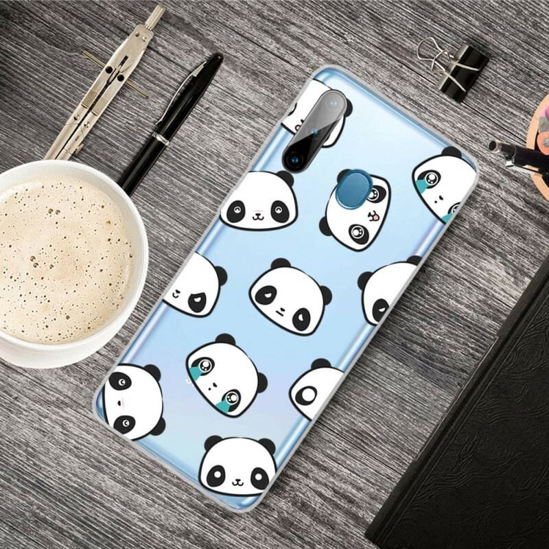 Capa Para Samsung Galaxy M11 Pandas Sentimentais Perfeitos