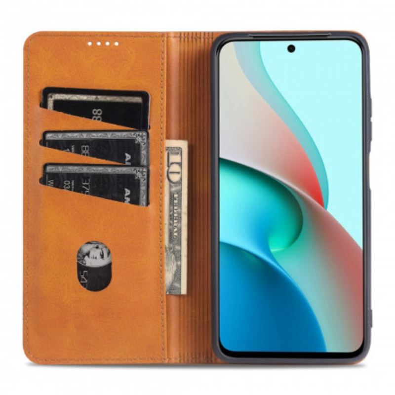 Capa De Celular Para Poco M5s Flip Estilo De Couro Azns