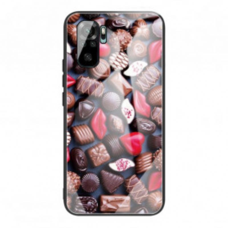 Capa De Celular Para Poco M5s Vidro Temperado Chocolate