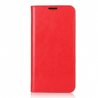 Capa De Celular Para Huawei P40 Lite Flip Couro Legitimo