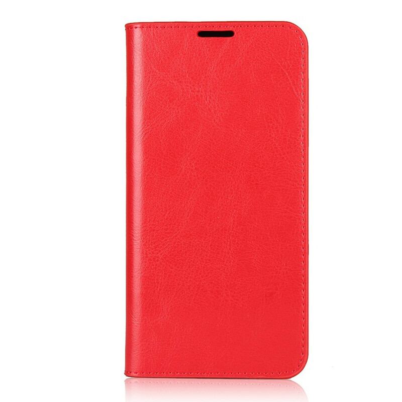 Capa De Celular Para Huawei P40 Lite Flip Couro Legitimo