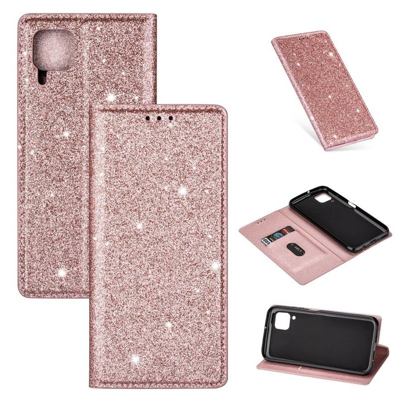 Capa De Celular Para Huawei P40 Lite Flip Estilo De Lantejoulas