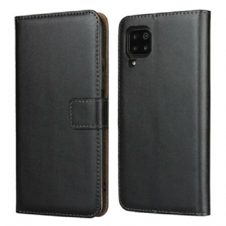 Capa De Couro Para Huawei P40 Lite O Couro