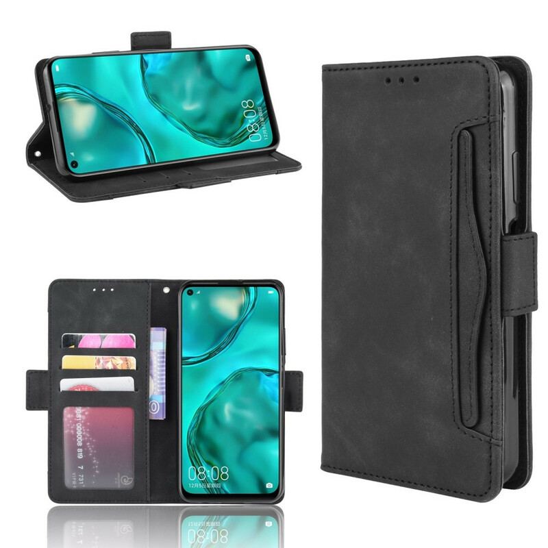 Capa Flip Para Huawei P40 Lite Multi-card Premier Class