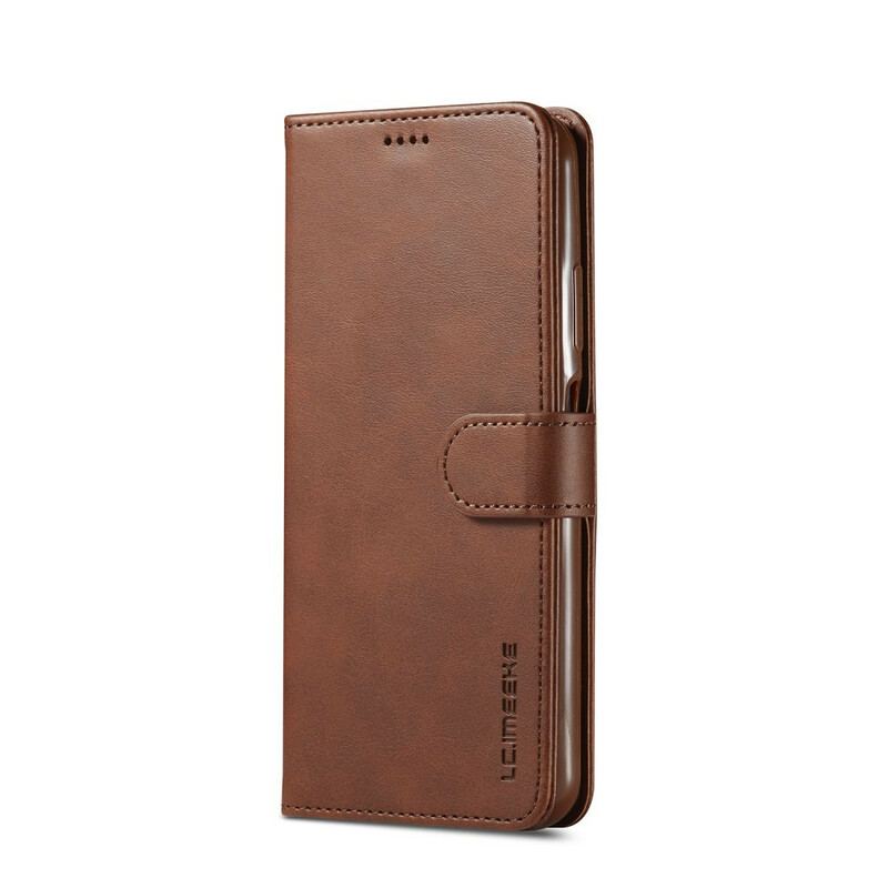 Capa Folio Para Huawei P40 Lite Lc.imeeke Efeito Couro