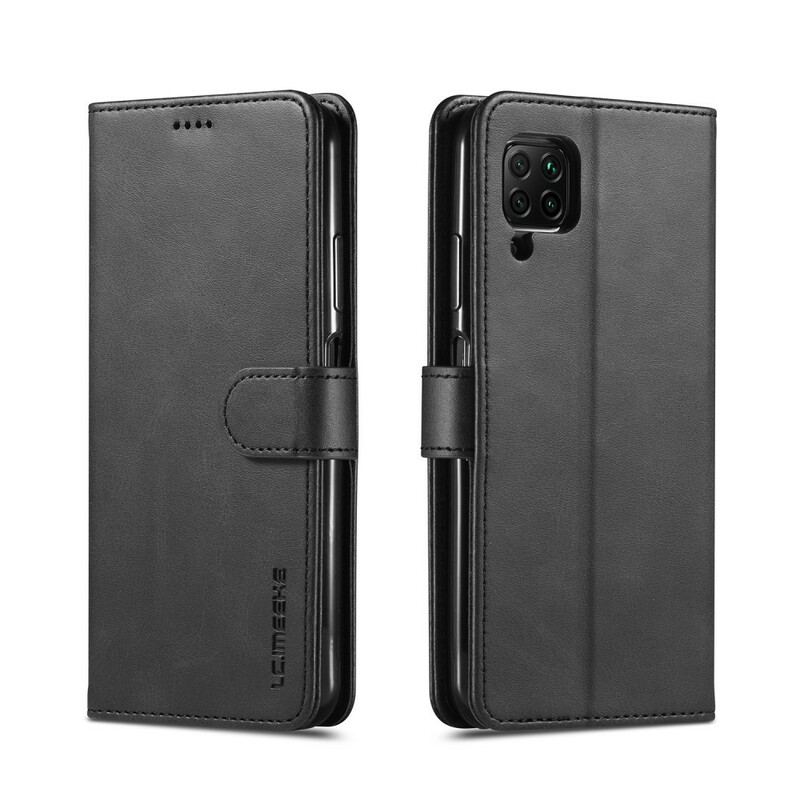 Capa Folio Para Huawei P40 Lite Lc.imeeke Efeito Couro