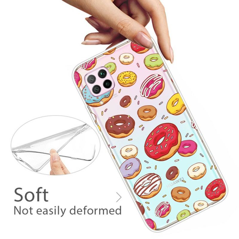 Capa Para Huawei P40 Lite Amo Rosquinhas