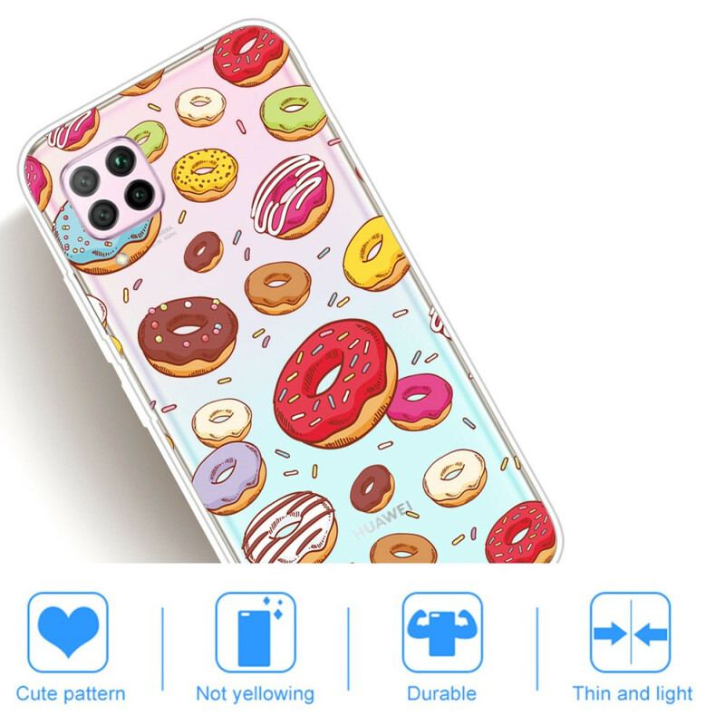 Capa Para Huawei P40 Lite Amo Rosquinhas