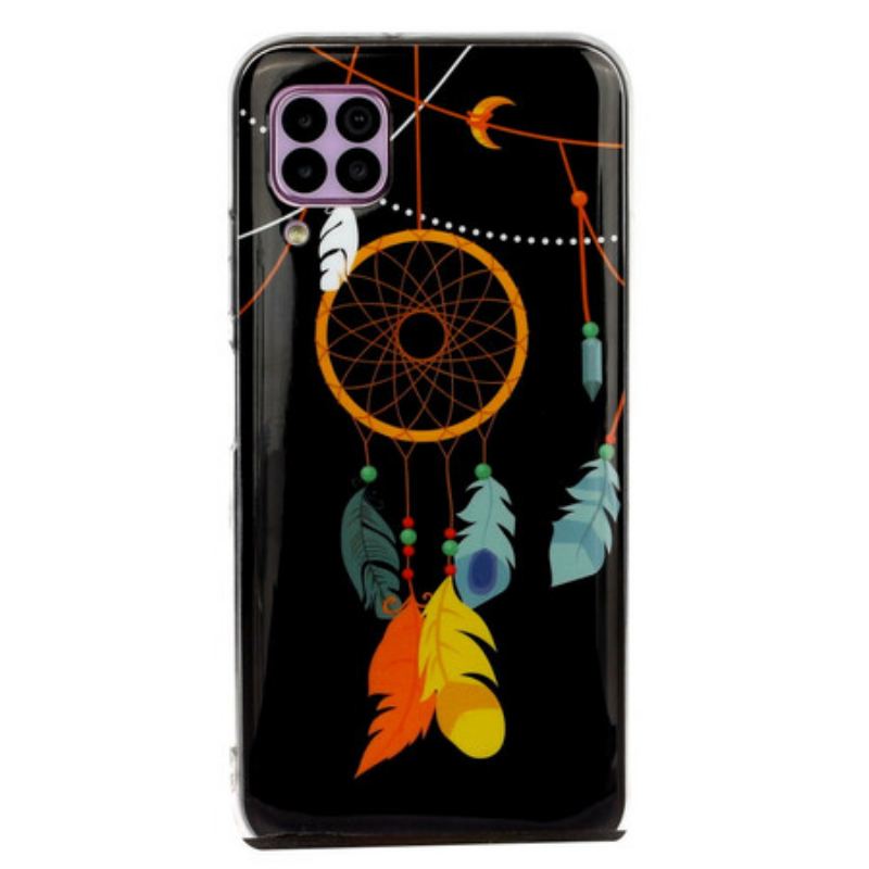 Capa Para Huawei P40 Lite Apanhador De Sonhos Fluorescente Exclusivo