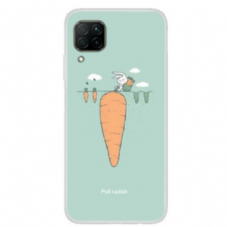 Capa Para Huawei P40 Lite Coelho No Jardim