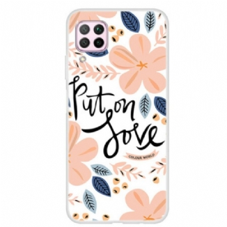 Capa Para Huawei P40 Lite Coloque Amor