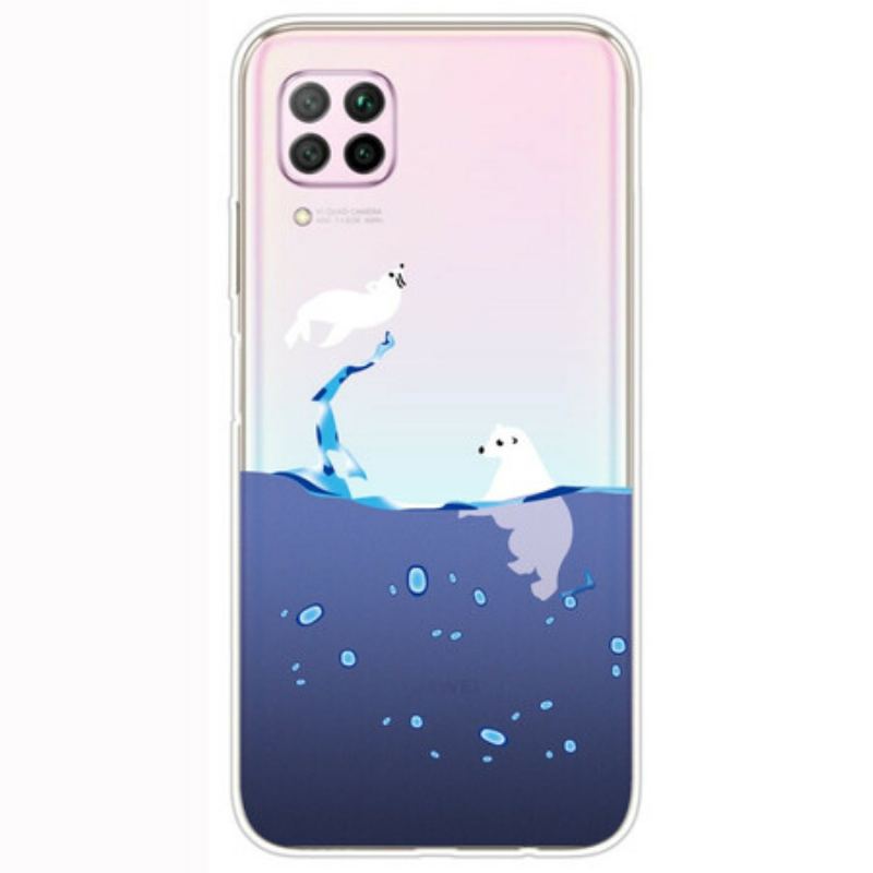 Capa Para Huawei P40 Lite Jogos Do Mar