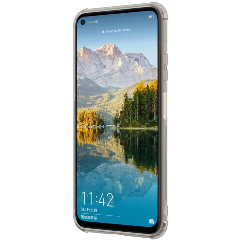 Capa Para Huawei P40 Lite Nillkin Transparente Reforçado