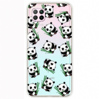 Capa Para Huawei P40 Lite Pequenos Pandas