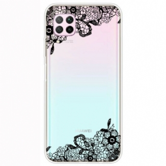 Capa Para Huawei P40 Lite Renda Fina