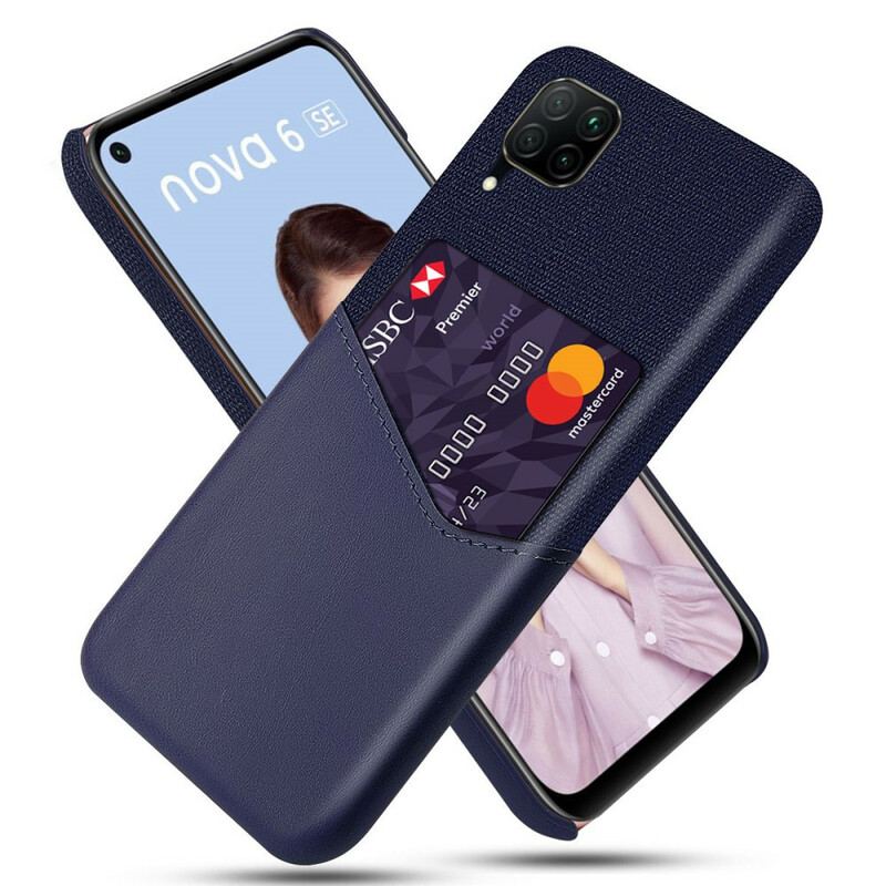 Capa Para Huawei P40 Lite Titular Do Cartão Ksq