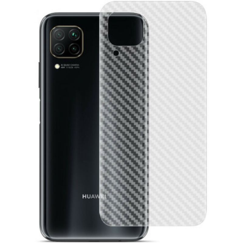 Película Traseira Para Huawei P40 Lite Estilo Carbono Imak