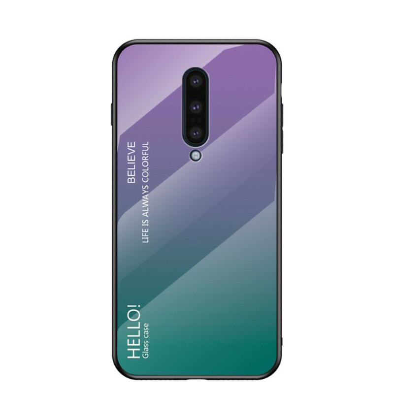 Capa Para OnePlus 8 Olá Vidro Temperado