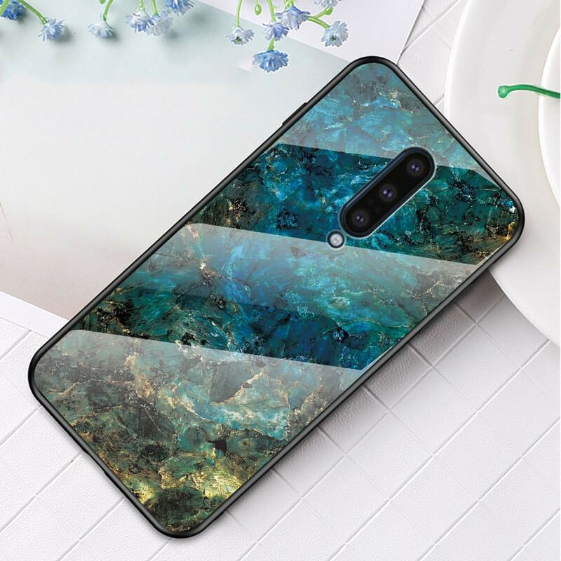 Capa Para OnePlus 8 Vidro Temperado De Cores Premium