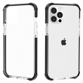 Capa De Celular Para iPhone 13 Pro Bordas De Silicone Transparente