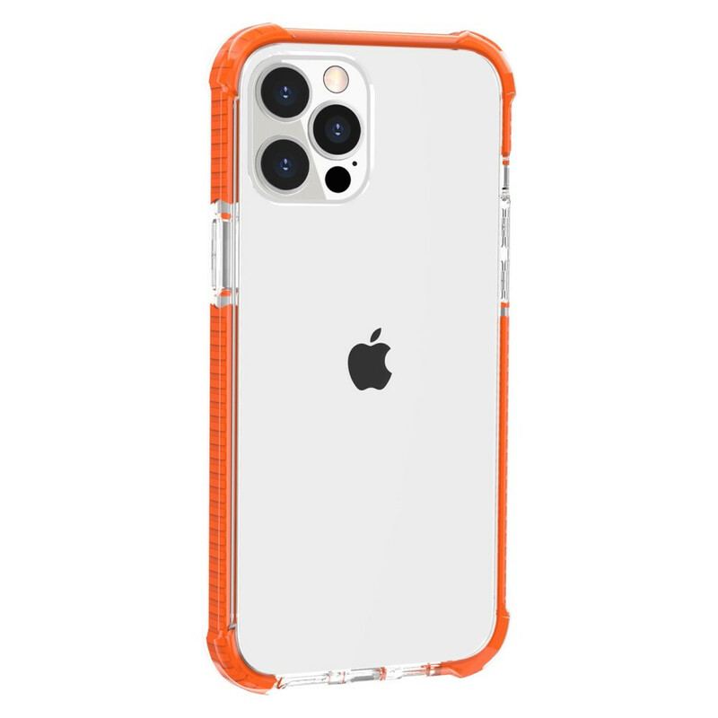 Capa De Celular Para iPhone 13 Pro Bordas De Silicone Transparente