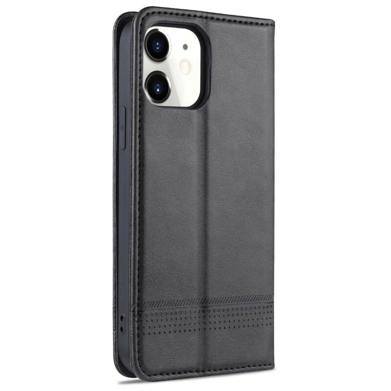 Capa De Celular Para iPhone 13 Pro Flip Estilo De Couro Azns