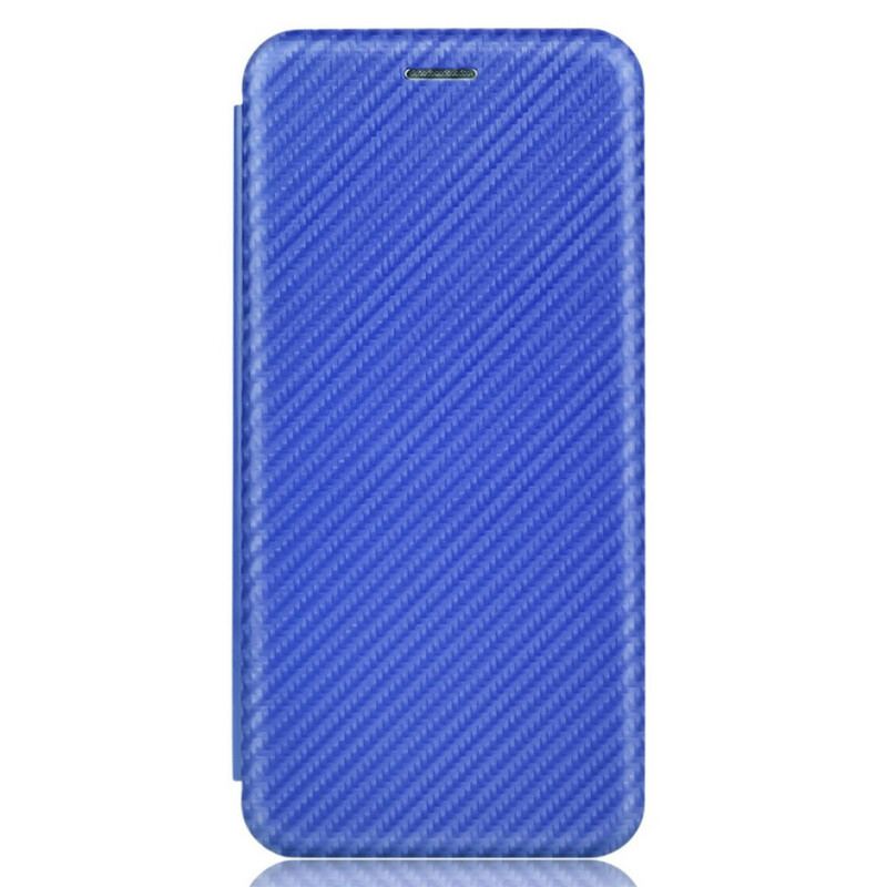 Capa De Celular Para iPhone 13 Pro Flip Fibra De Carbono