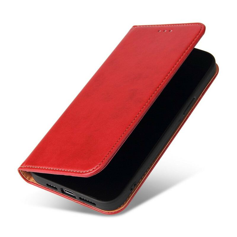 Capa De Celular Para iPhone 13 Pro Flip Imitação De Couro Sobriedade