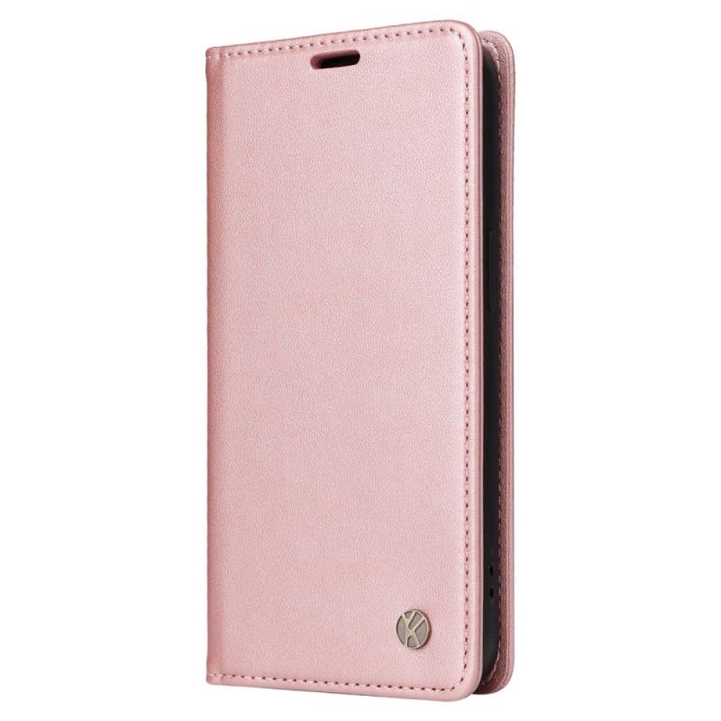 Capa De Celular Para iPhone 13 Pro Flip Rebite Estilo Couro Yikatu