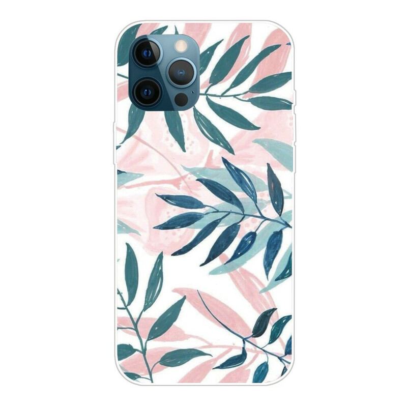 Capa De Celular Para iPhone 13 Pro Folhas