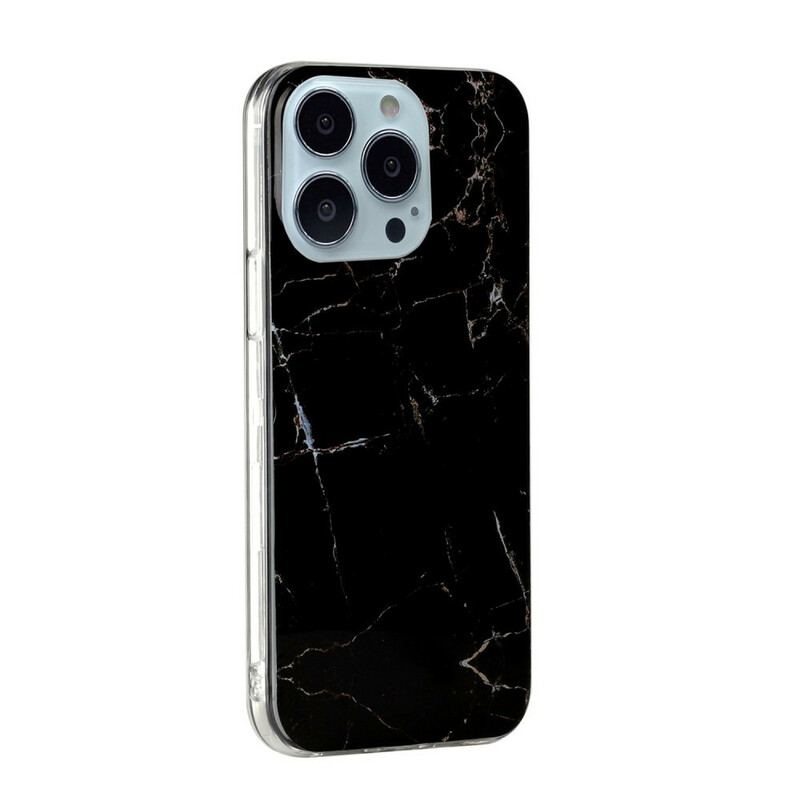 Capa De Celular Para iPhone 13 Pro Mármore Simplificado