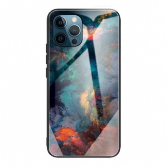 Capa De Celular Para iPhone 13 Pro Vidro Temperado Celeste