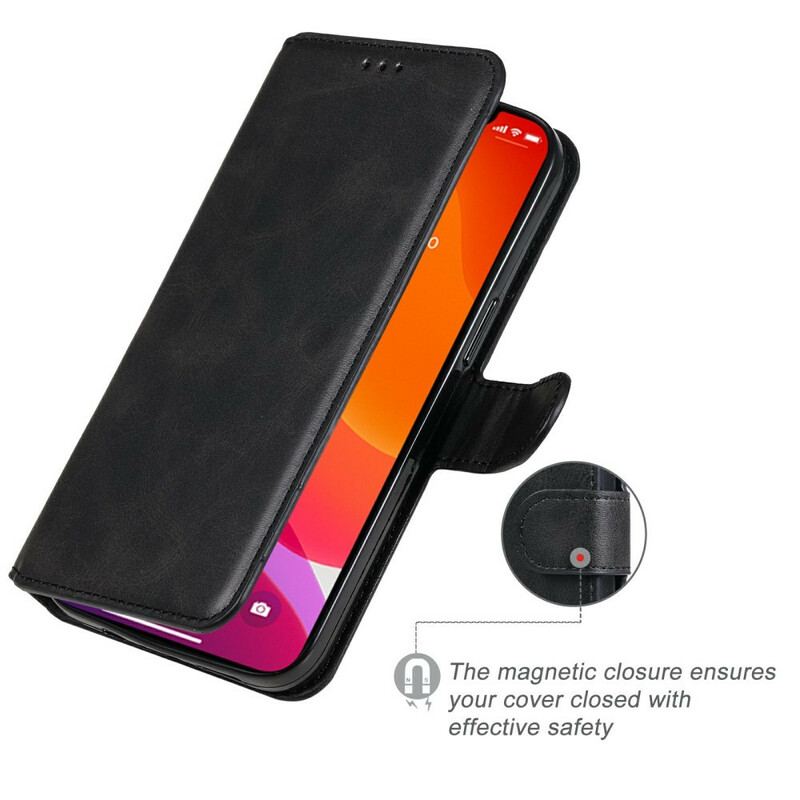 Capa De Couro Para iPhone 13 Pro Congeladas