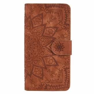 Capa Flip Para iPhone 13 Pro Barroco-mandala