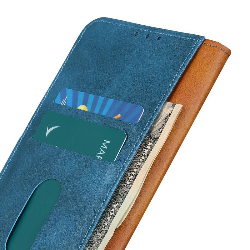 Capa Flip Para iPhone 13 Pro Khazneh Elegância Estilo Couro