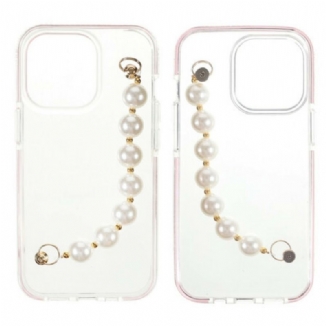 Capa Para iPhone 13 Pro Contas De Pulseira De Silicone