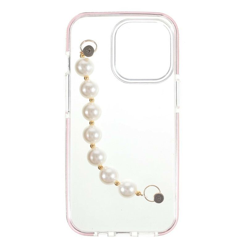 Capa Para iPhone 13 Pro Contas De Pulseira De Silicone