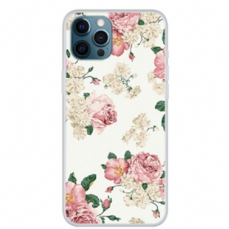 Capa Para iPhone 13 Pro Flores Da Liberdade