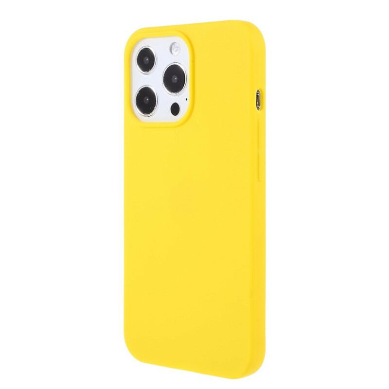 Capa Para iPhone 13 Pro Fosco De Silicone Flexível