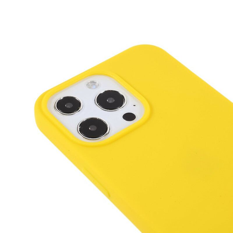 Capa Para iPhone 13 Pro Fosco De Silicone Flexível