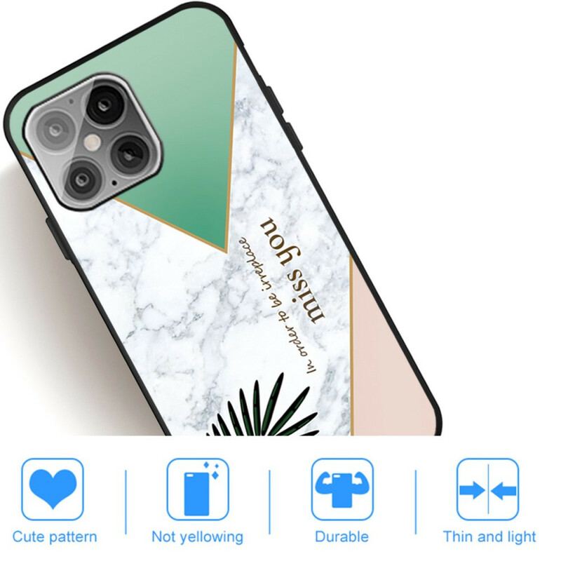 Capa Para iPhone 13 Pro Mármore Estilizado