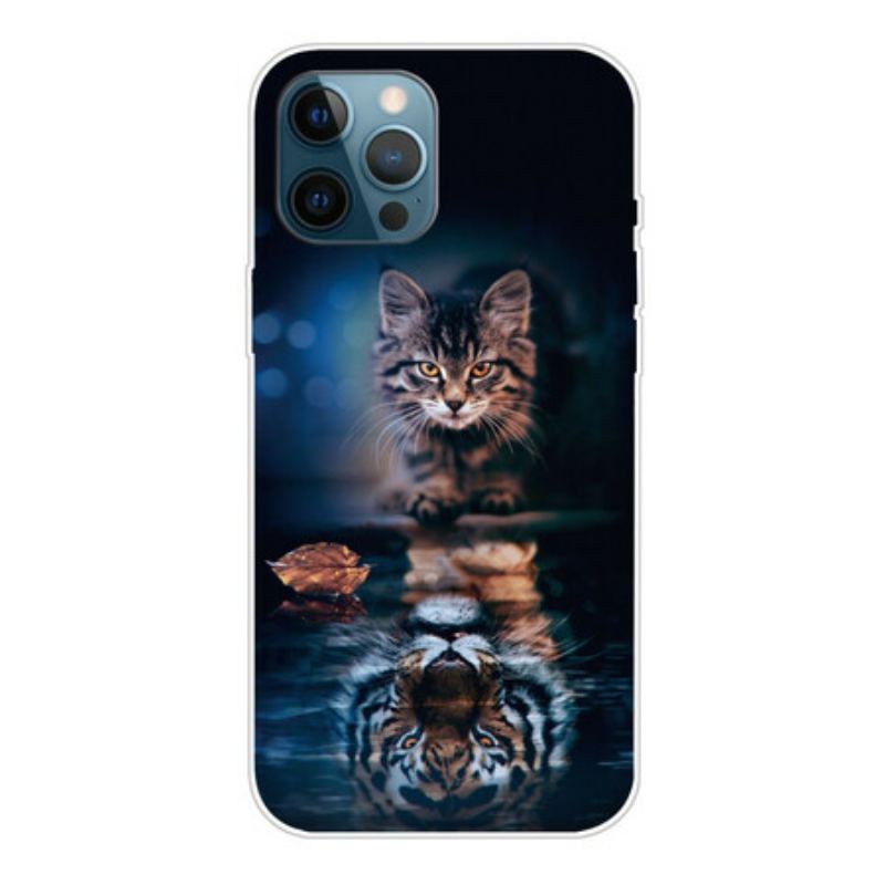 Capa Para iPhone 13 Pro Meu Tigre