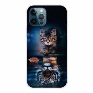 Capa Para iPhone 13 Pro Meu Tigre