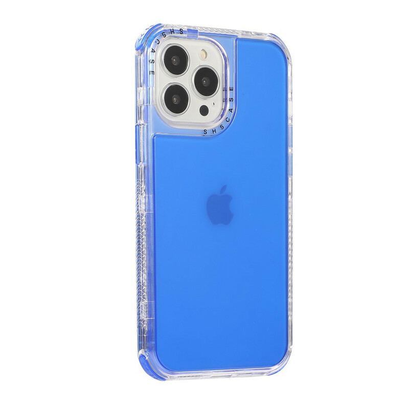 Capa Para iPhone 13 Pro Transparente Matizado